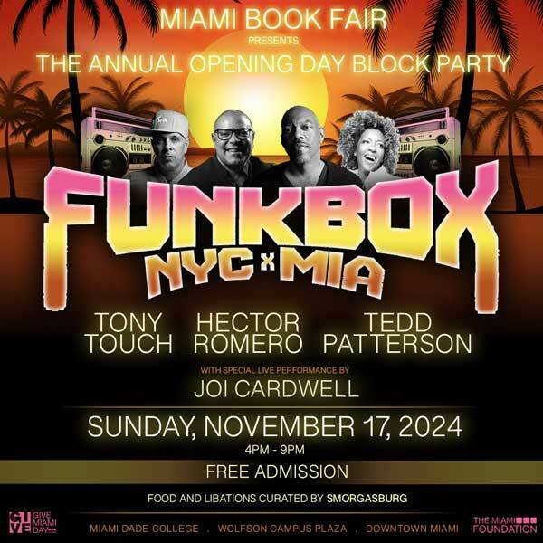 Miami Book Fair presents: Opening Day Block Party