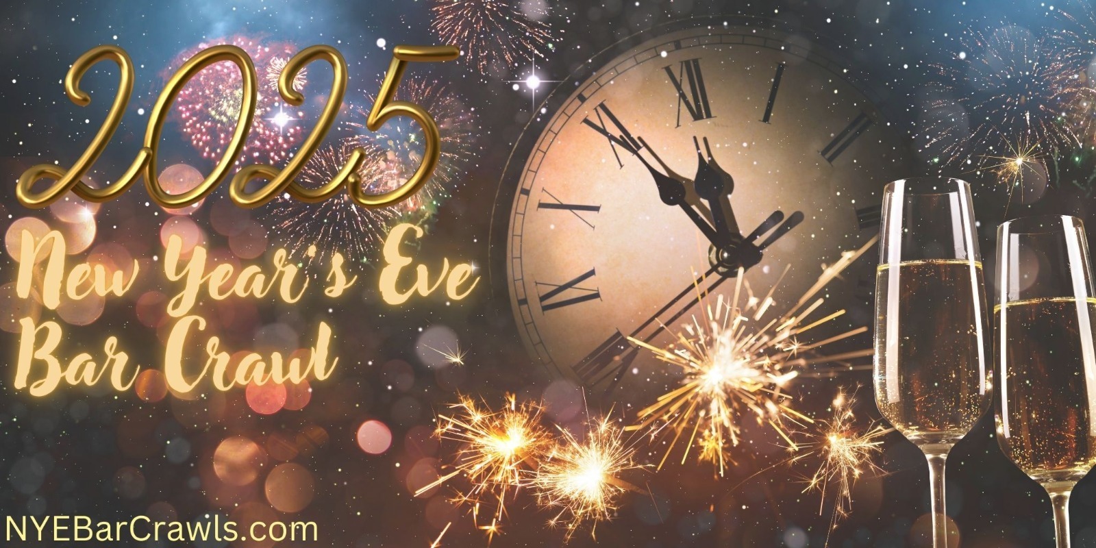 2025 Chicago All Access New Years Eve (NYE) Bar Crawl (14th Annual) OTL - 2025 Chicago All Access New Years Eve (NYE) Bar Crawl (14th Annual) OTL