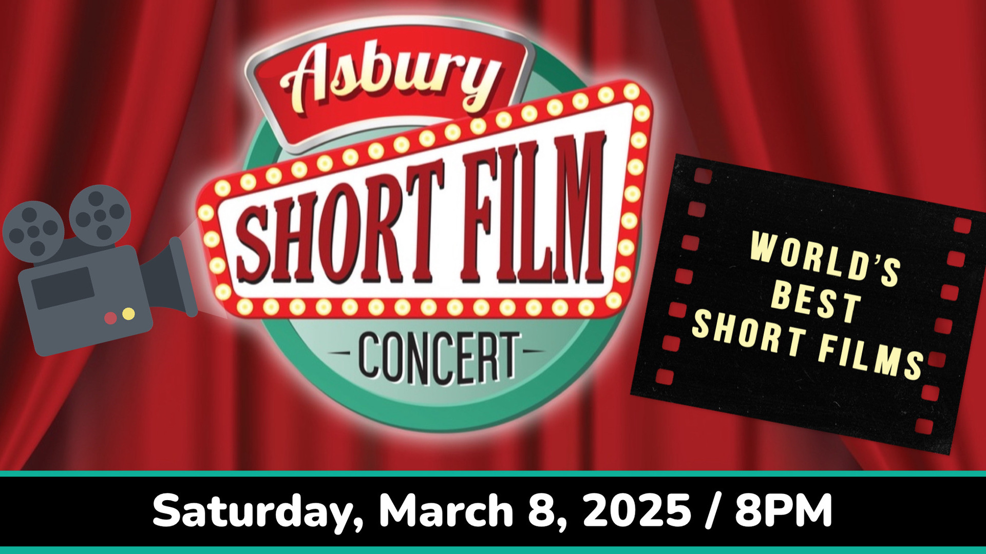 Asbury Short Film Concert: World's Best Short Films in Manasquan, NJ