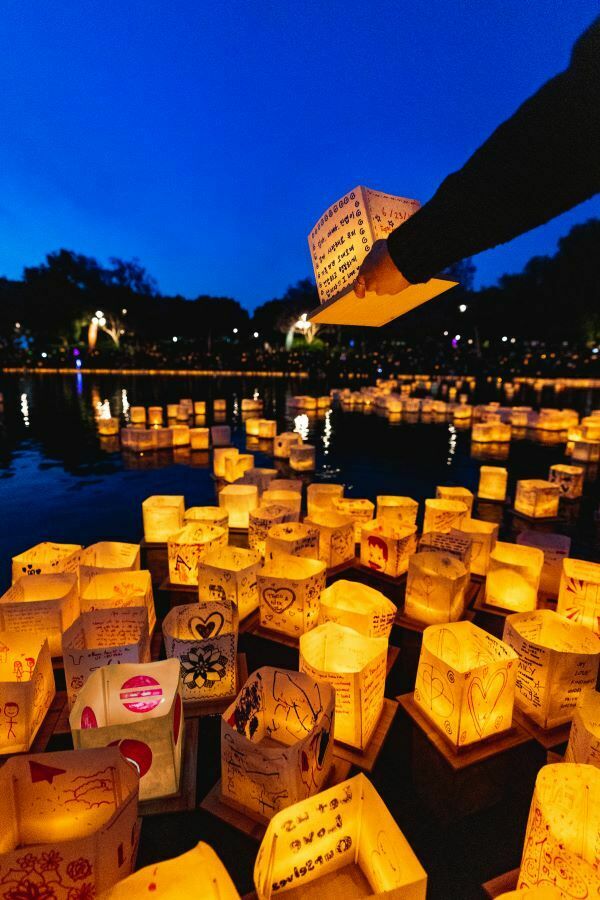 Austin, TX Water Lantern Festival