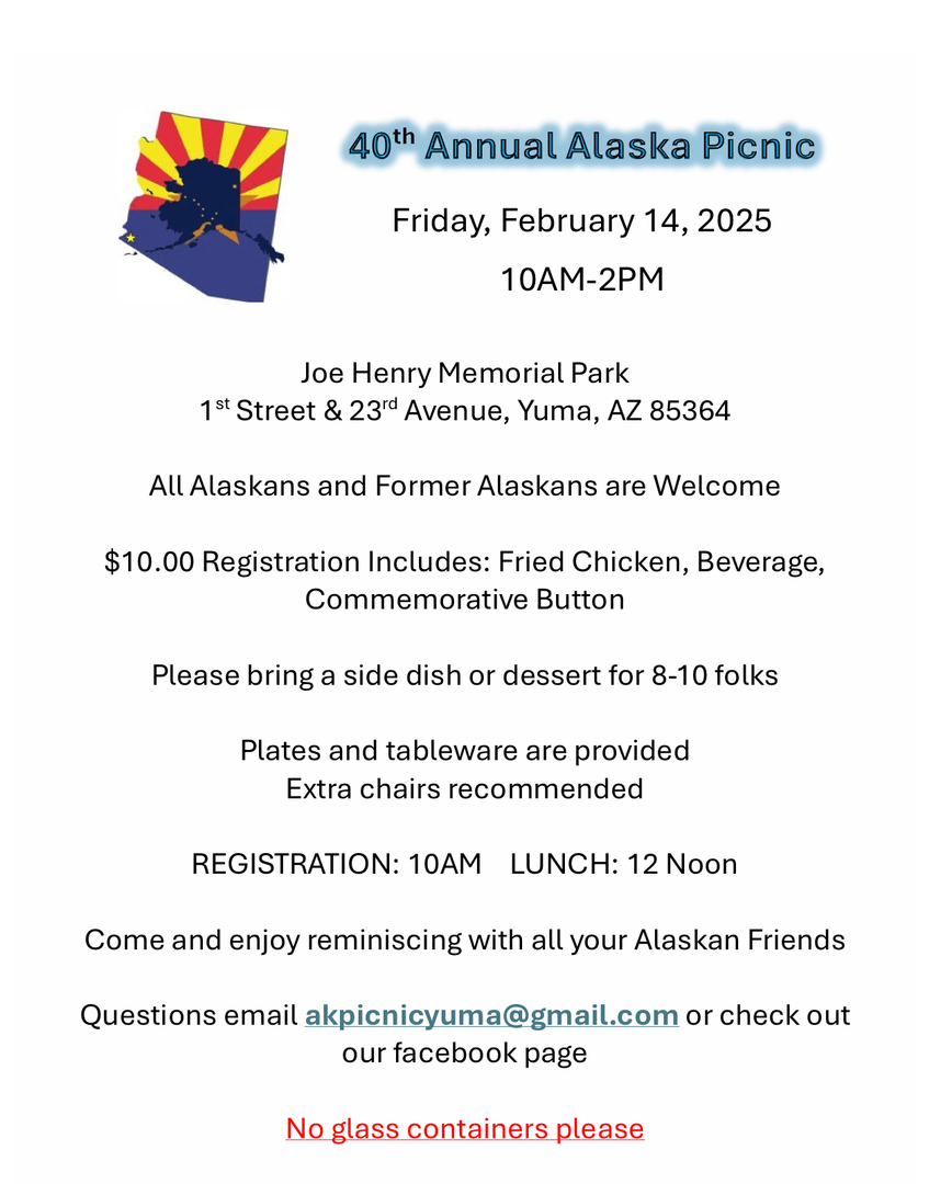 40th Annual Alaska Picnic