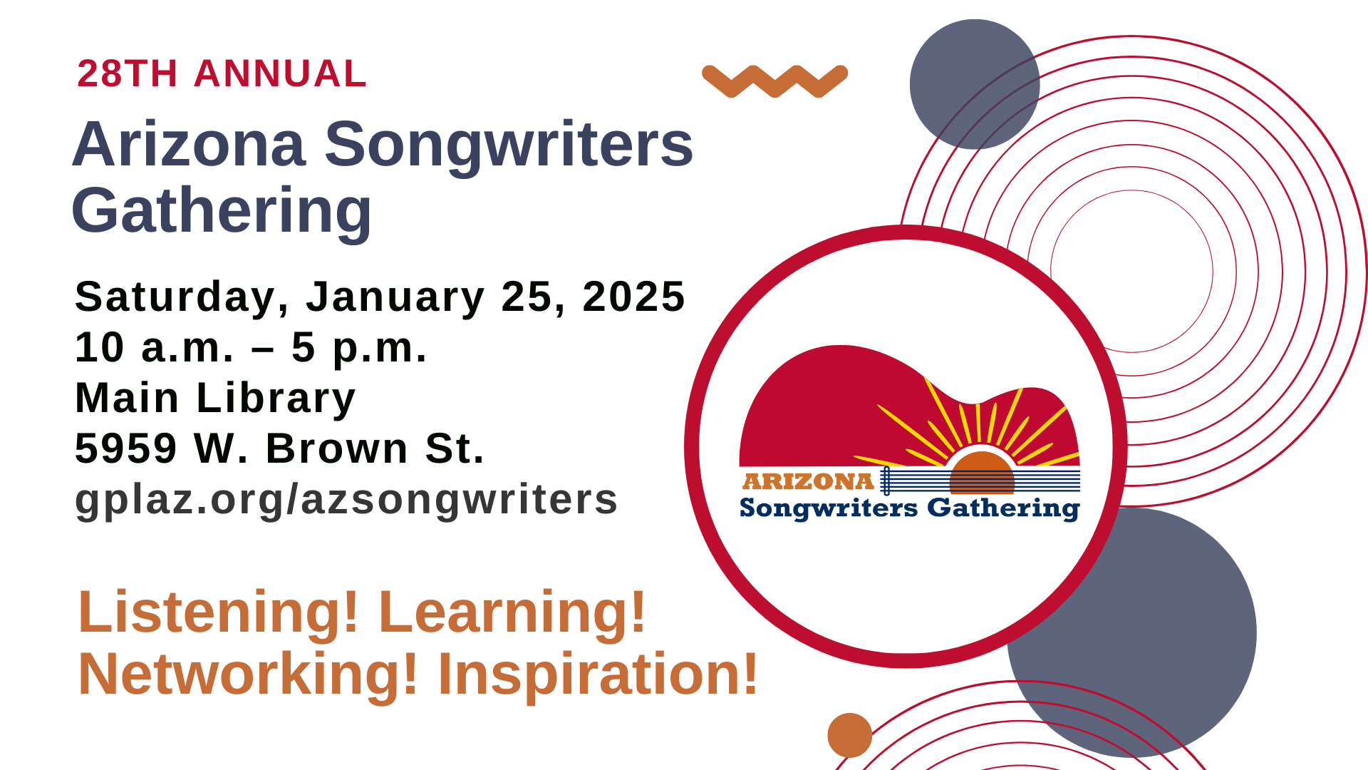 28th Annual Arizona Songwriters Gathering