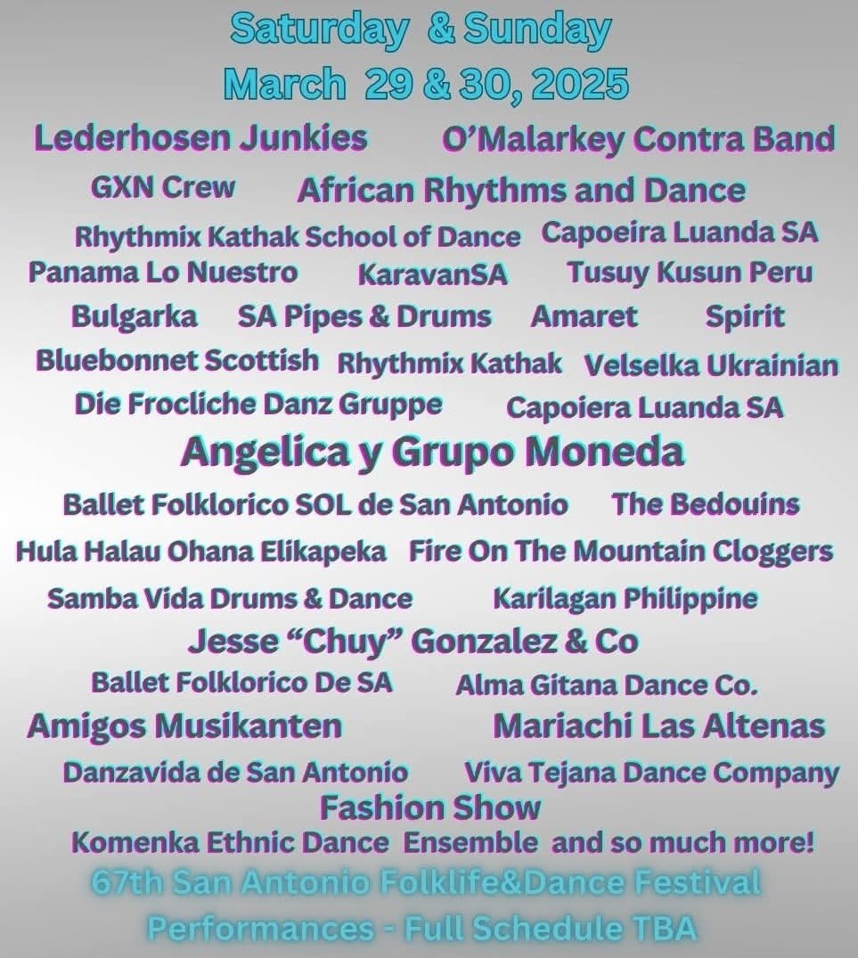 67th SA Folklife & Dance Festival -Free - 67th SA Folklife & Dance Festival -Free