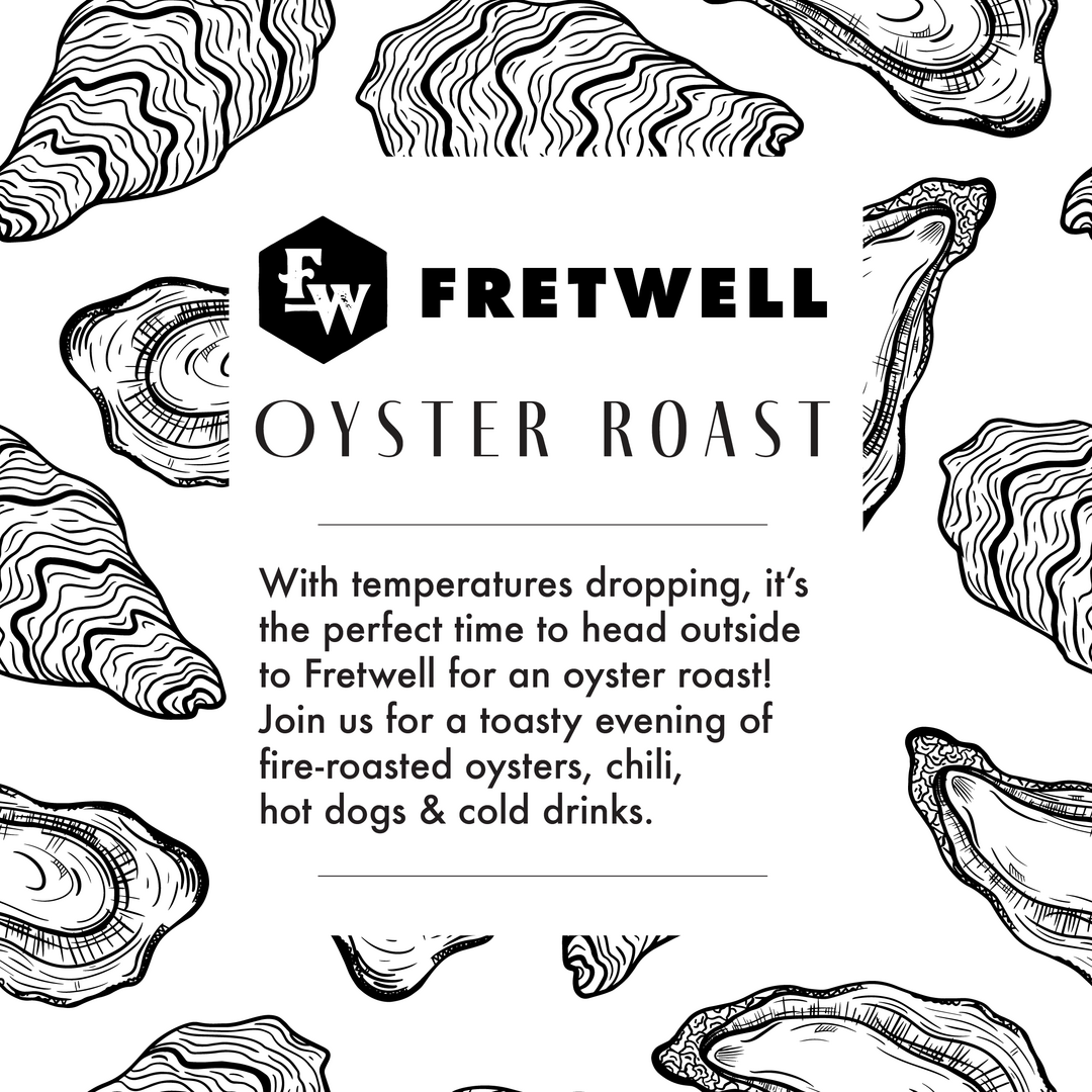 Oyster Roast + Live Music by Clay Johnson @ Fretwell Spartanburg, SC - Oyster Roast + Live Music by Clay Johnson @ Fretwell Spartanburg, SC
