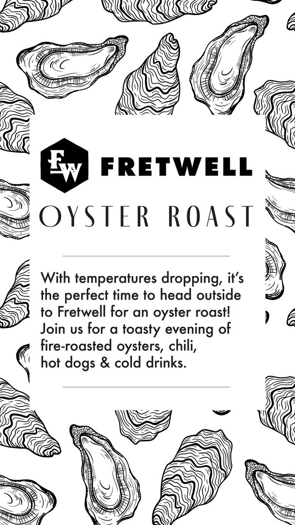 Oyster Roast + Live Music by Clay Johnson @ Fretwell Spartanburg, SC - Oyster Roast + Live Music by Clay Johnson @ Fretwell Spartanburg, SC