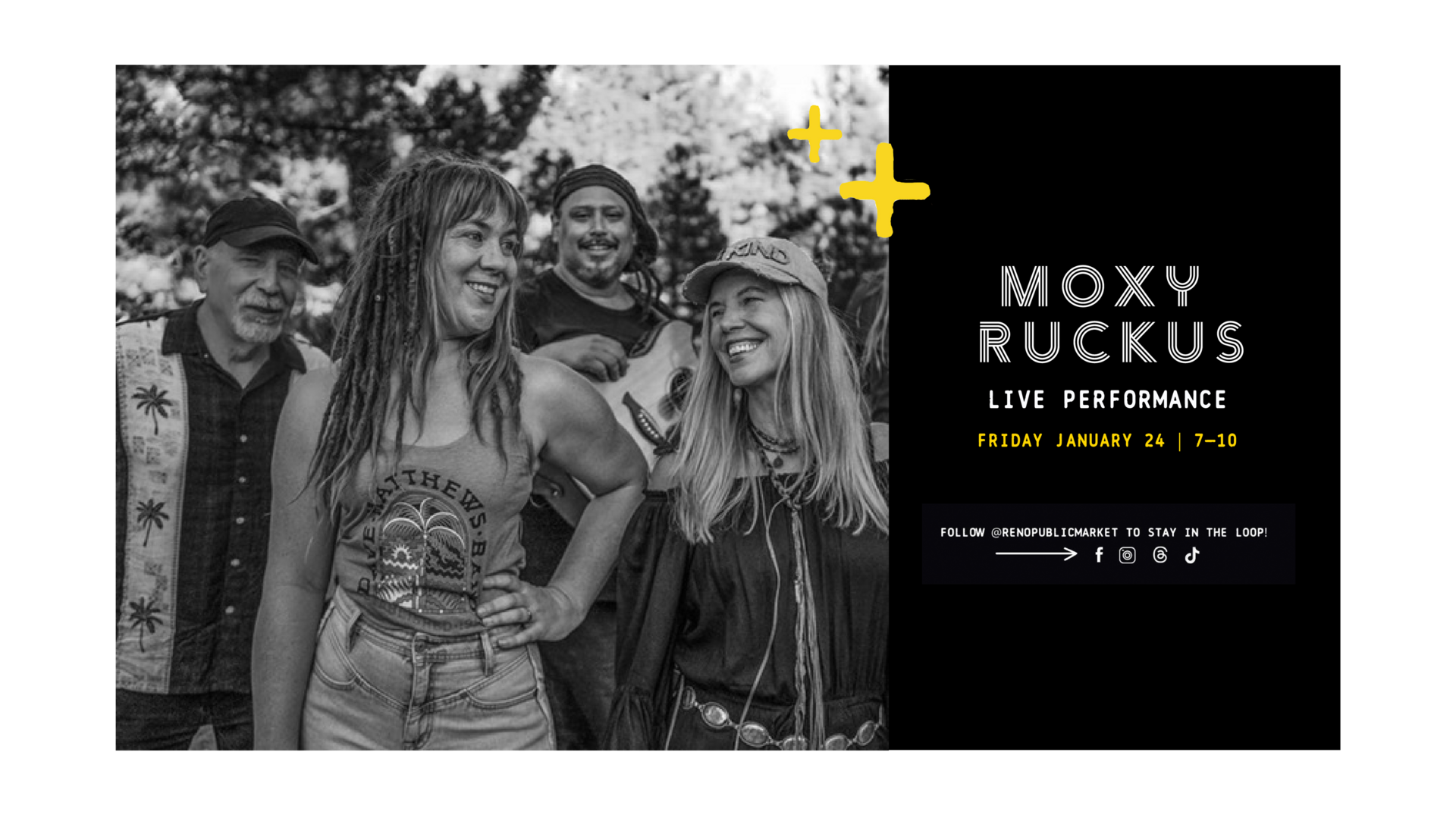 Moxy Ruckus LIVE at Reno Public Market