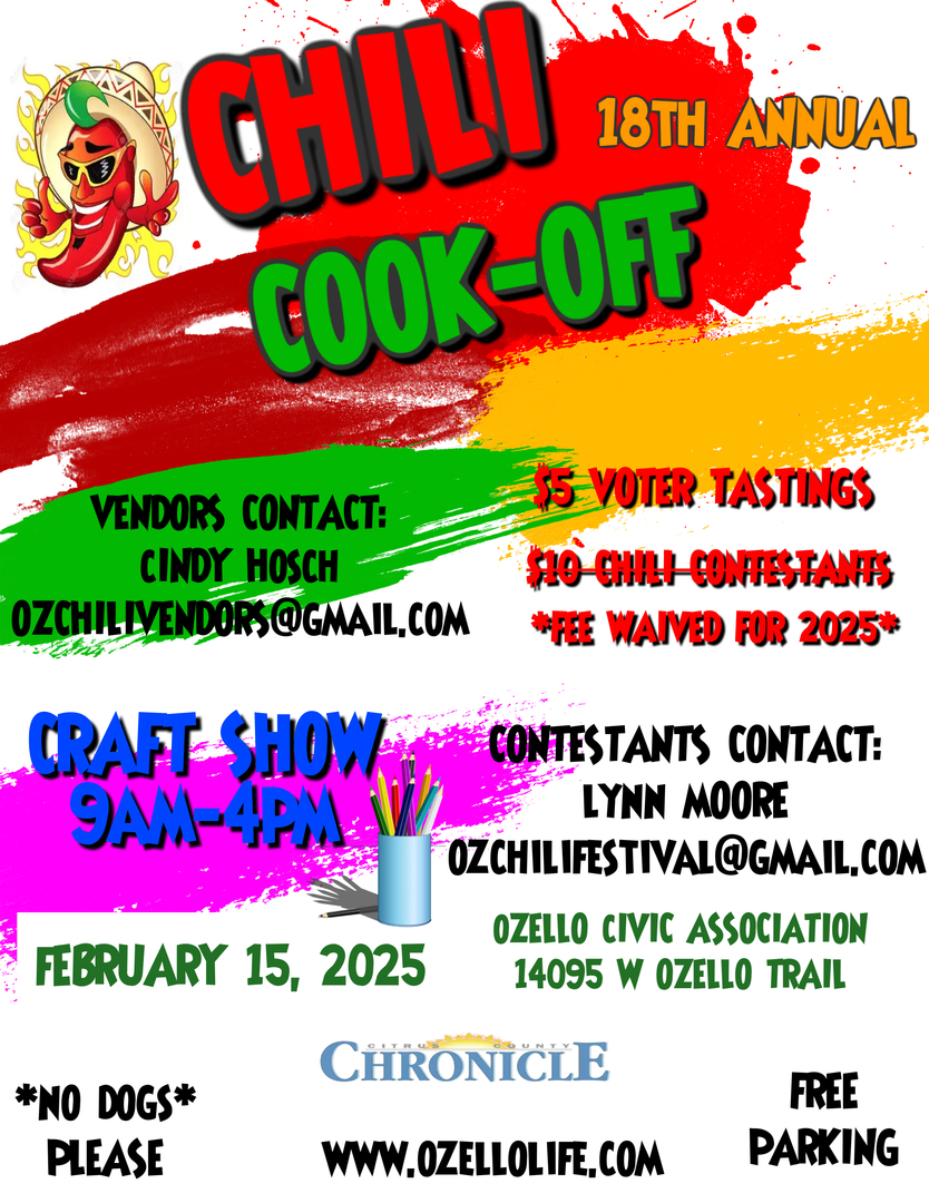 18th Annual Craft Show and Chili Cook-off