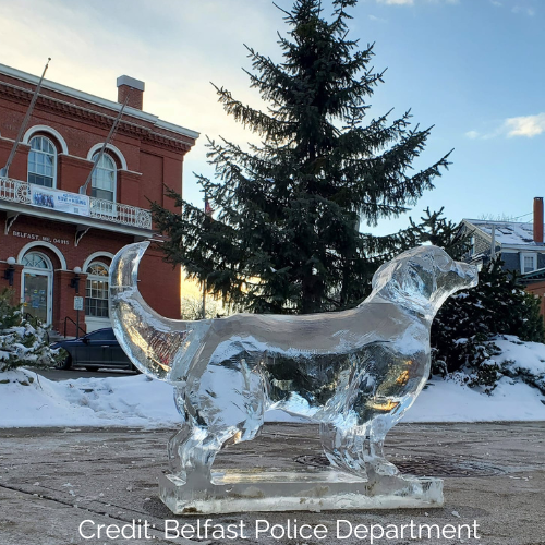 Annual Belfast Ice Festival and State of Maine Ice Carving Championship