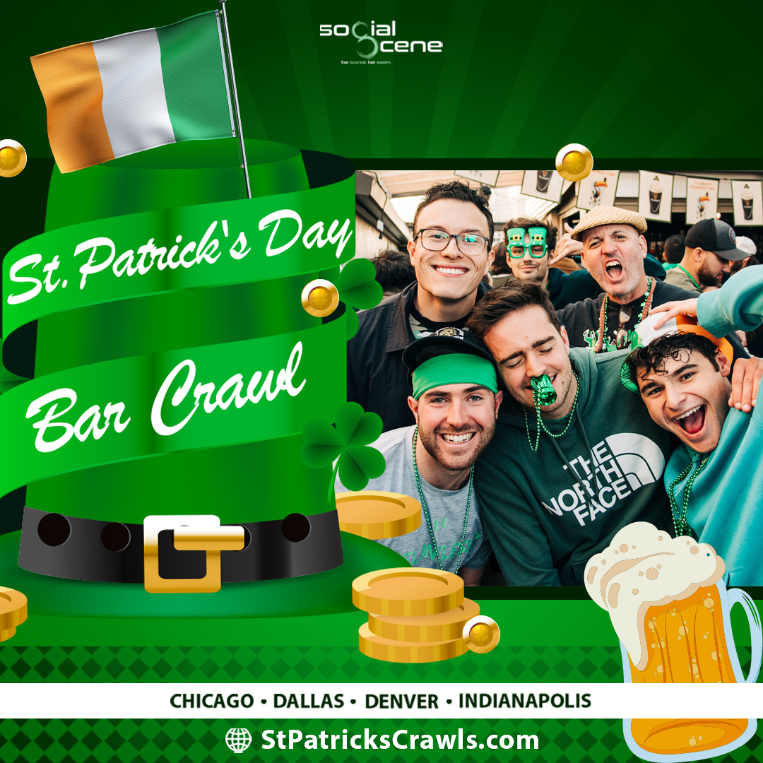 2025 Chicago St Patrick’s Day Bar Crawl (Saturday) All Access DJ - 2025 Chicago St Patrick’s Day Bar Crawl (Saturday) All Access DJ