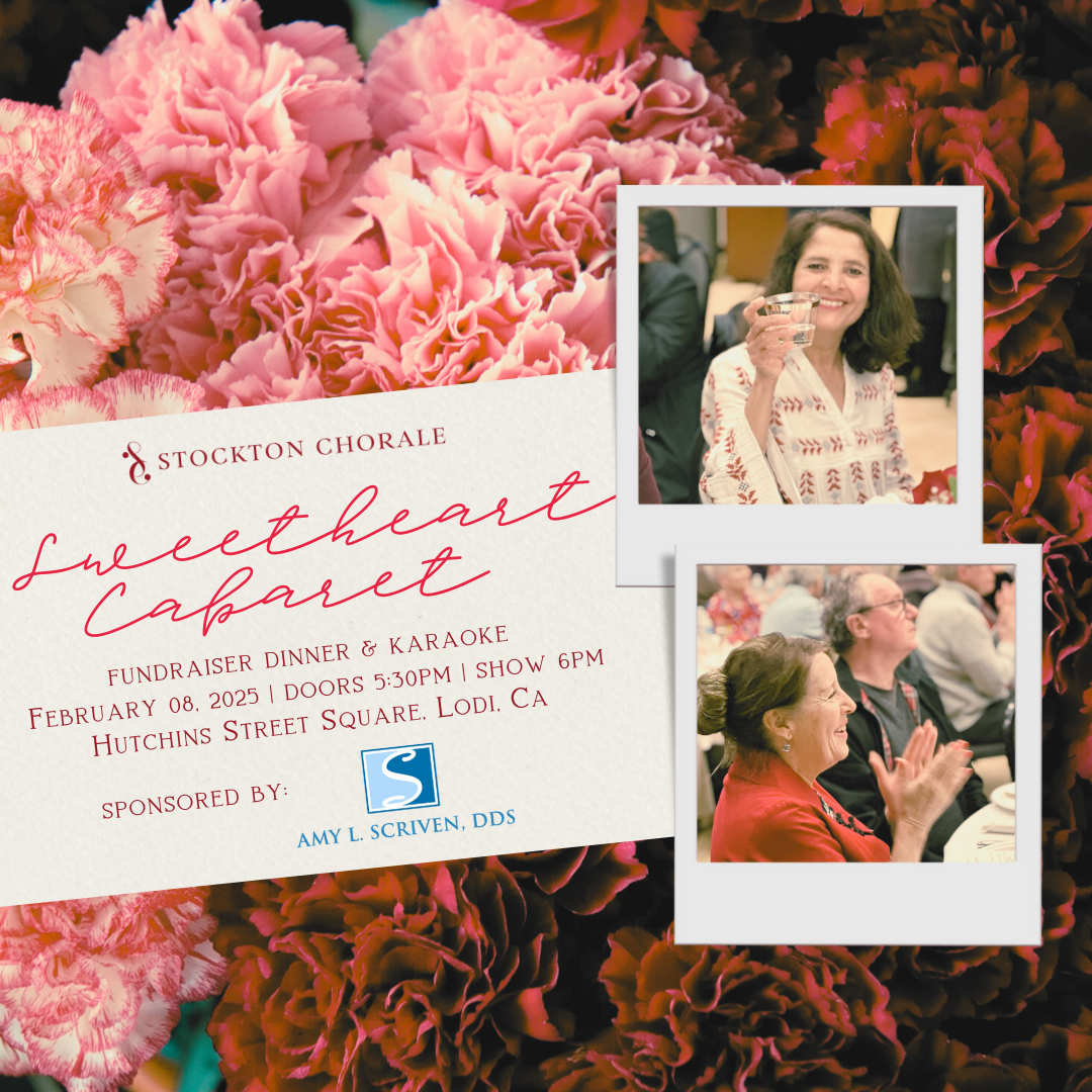 Stockton Chorale Sweetheart Cabaret