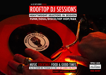 Rooftop DJ Sessions, Every Saturday Night (Free Entry)
