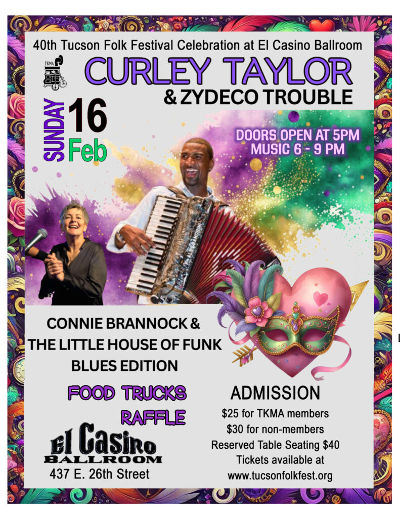 Curley Taylor & Zydeco Trouble + Little House of Funk: Blues Edition!