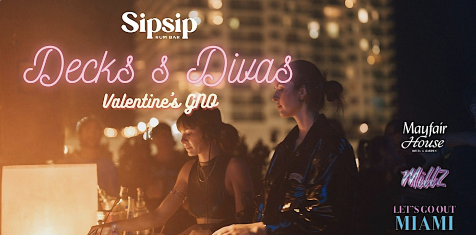 Decks & Divas: Valentines GNO at Sipsip Rum Bar