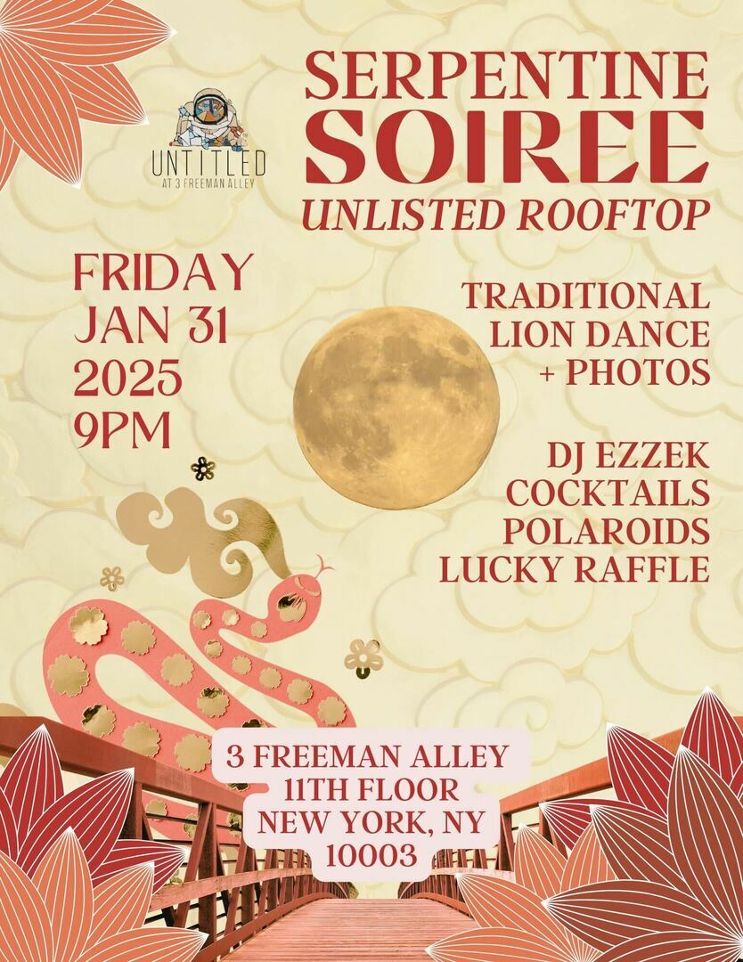 Serpentine Soirée at UNLISTED Rooftop