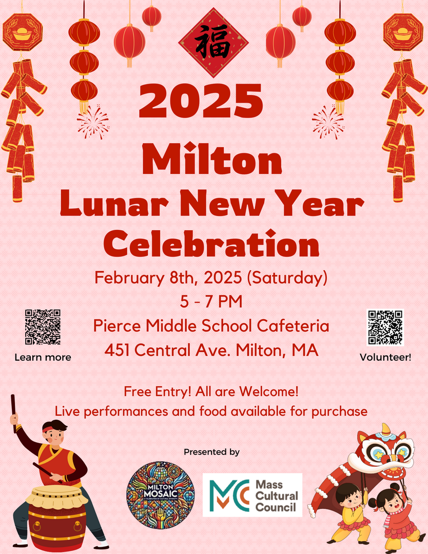 Milton's 1st Lunar New Year Celebration on Sat, 2/8