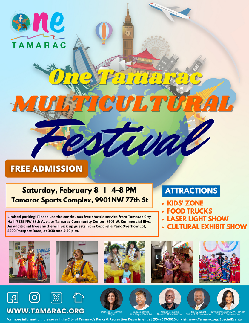 One Tamarac Multicultural Festival Presented by The City of Tamarac - One Tamarac Multicultural Festival Presented by The City of Tamarac