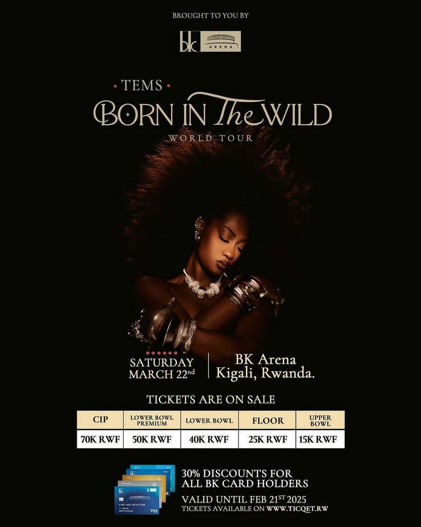 Tems: Born in the Wild World Tour