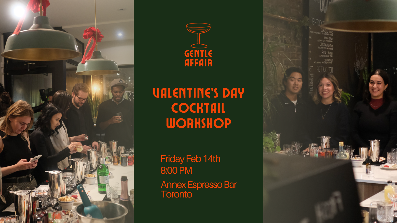 A Valentine’s Cocktail Workshop: Shake, Sip, and Celebrate
