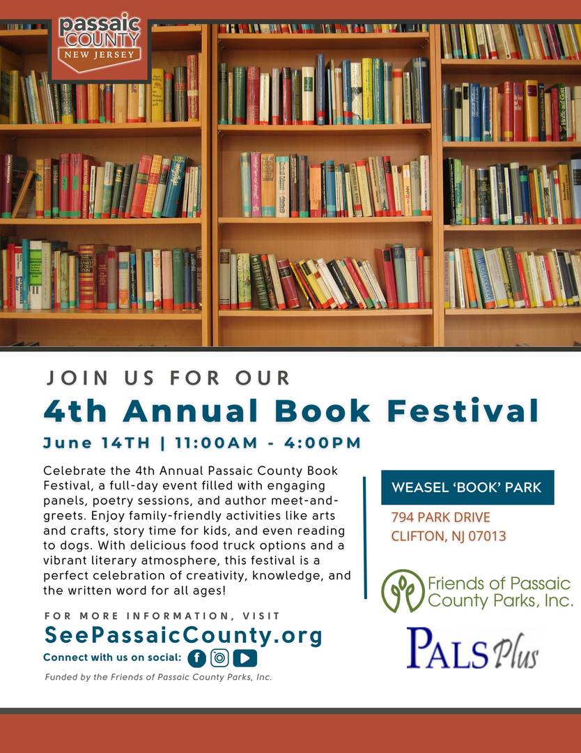 Passaic County 4th Annual Book Festival