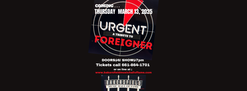 Foreigner Tribute featuring Urgent - Foreigner Tribute featuring Urgent