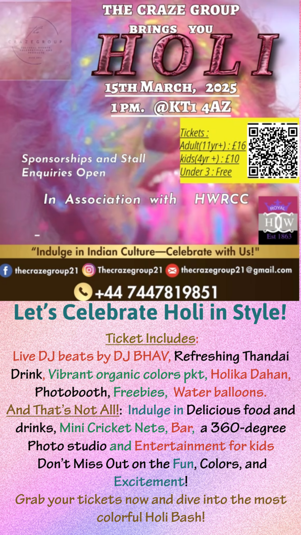 THE CRAZEGROUP HOLI 2025