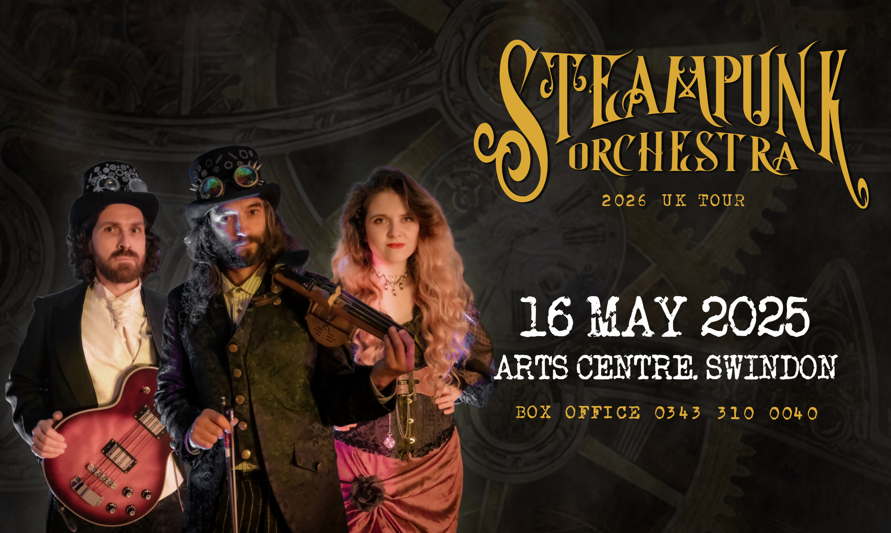Steampunk Orchestra (Smashing Pumpkins, Queen, Foo Fighters & More) - Swindon Arts Centre