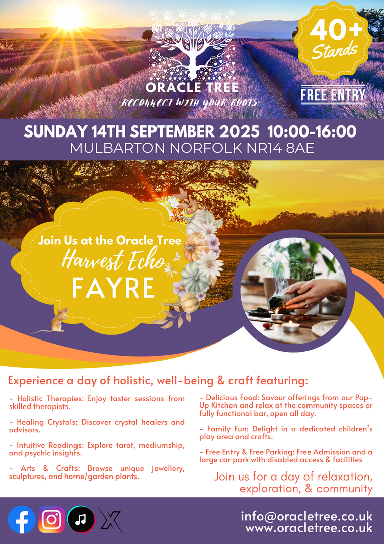 Oracle Tree ‘Harvest Echo’ Fayre - Oracle Tree ‘Harvest Echo’ Fayre