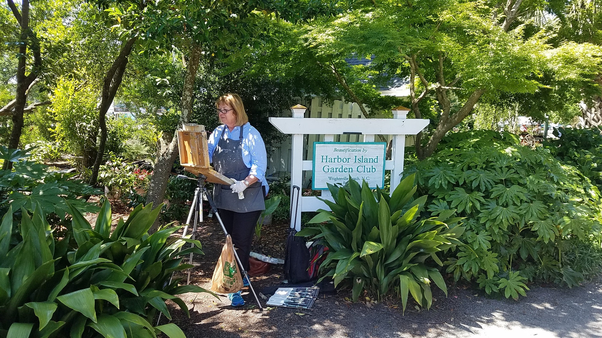 Art at The Harbor Way Gardens, April 26, 2025, Wrightsville Beach - Art at The Harbor Way Gardens, April 26, 2025, Wrightsville Beach