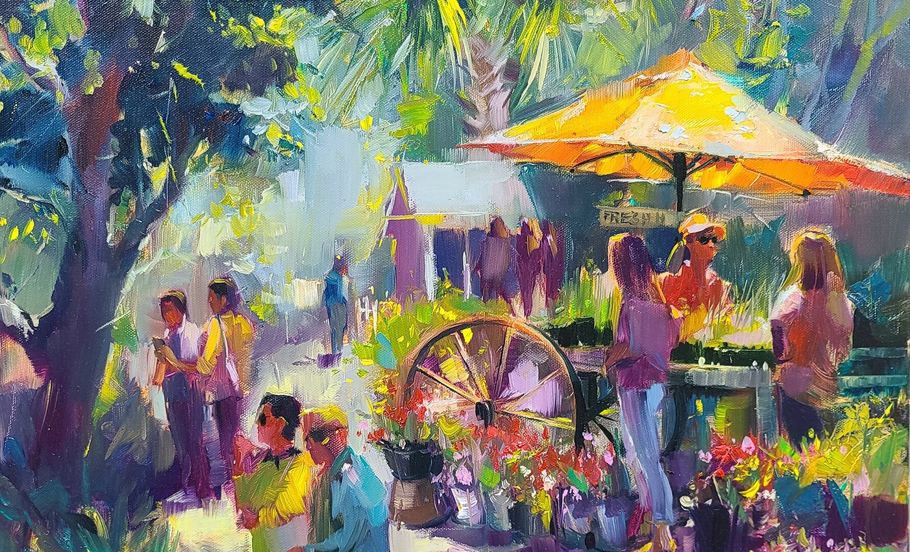 Art at The Harbor Way Gardens, April 26, 2025, Wrightsville Beach - Art at The Harbor Way Gardens, April 26, 2025, Wrightsville Beach