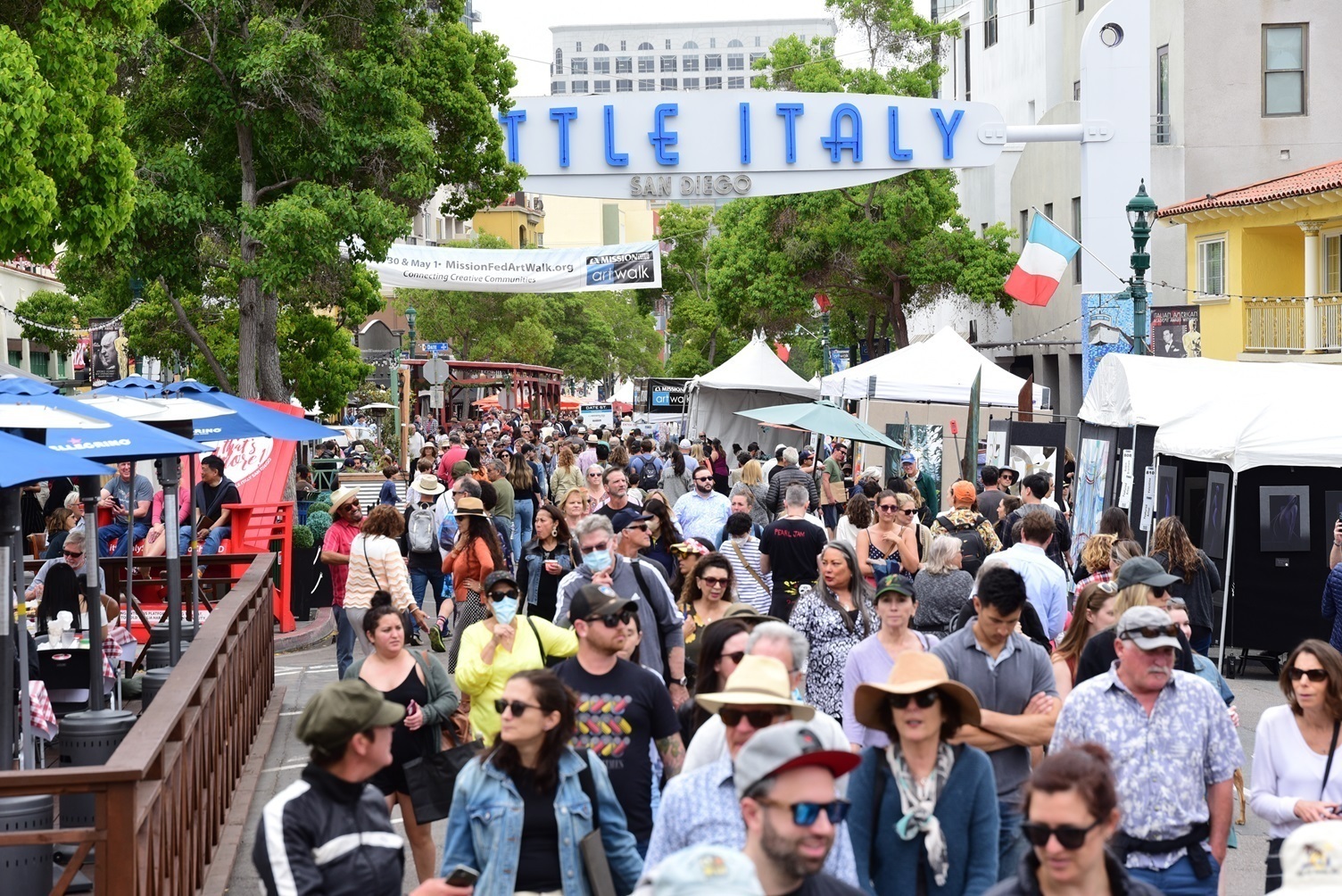 Mission Fed ArtWalk Celebrates Art this Spring in San Diego’s Little Italy