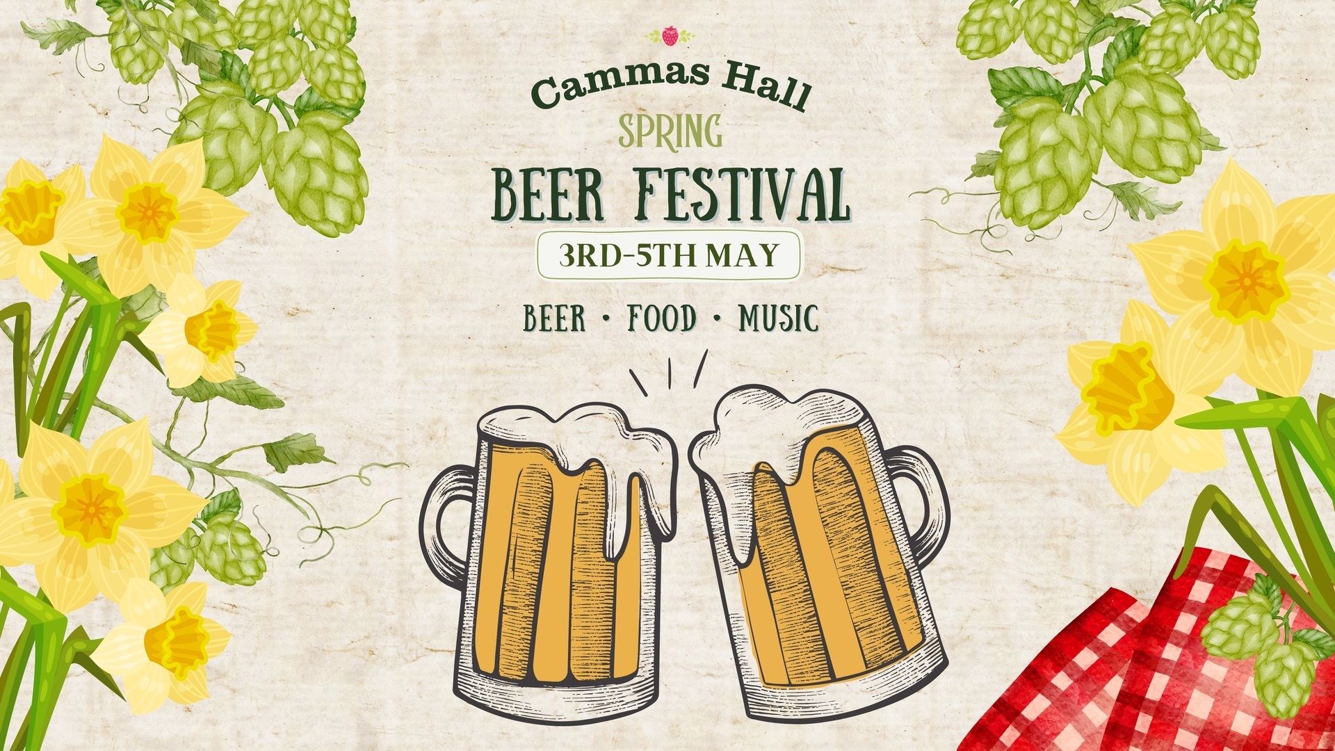 Spring Beer Festival at Cammas Hall Farm
