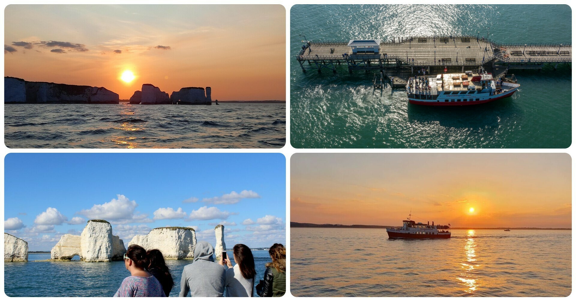 Fish and Chip Cruise to Poole from Swanage Pier