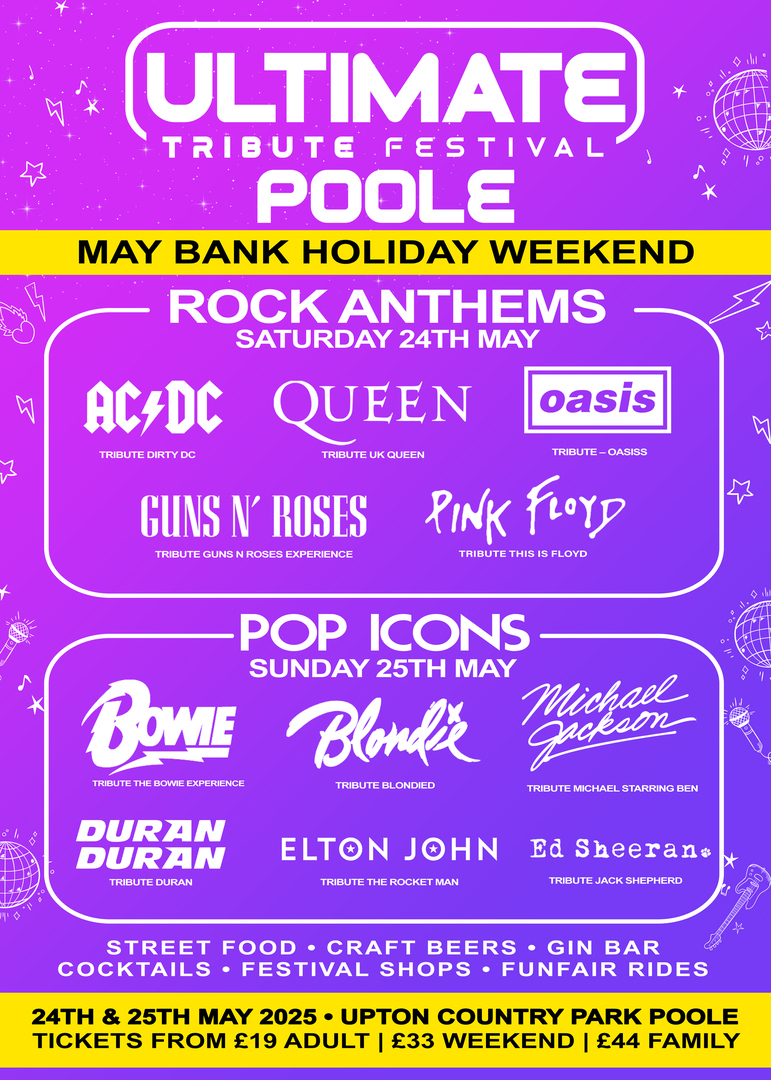 Ultimate Tribute Festivals Poole - Ultimate Tribute Festivals Poole