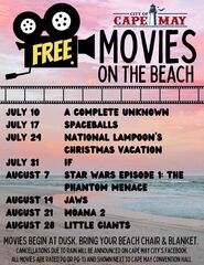 2025 MOVIES ON THE BEACH