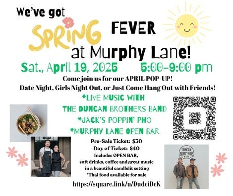 We've got SPRING FEVER at Murphy Lane!