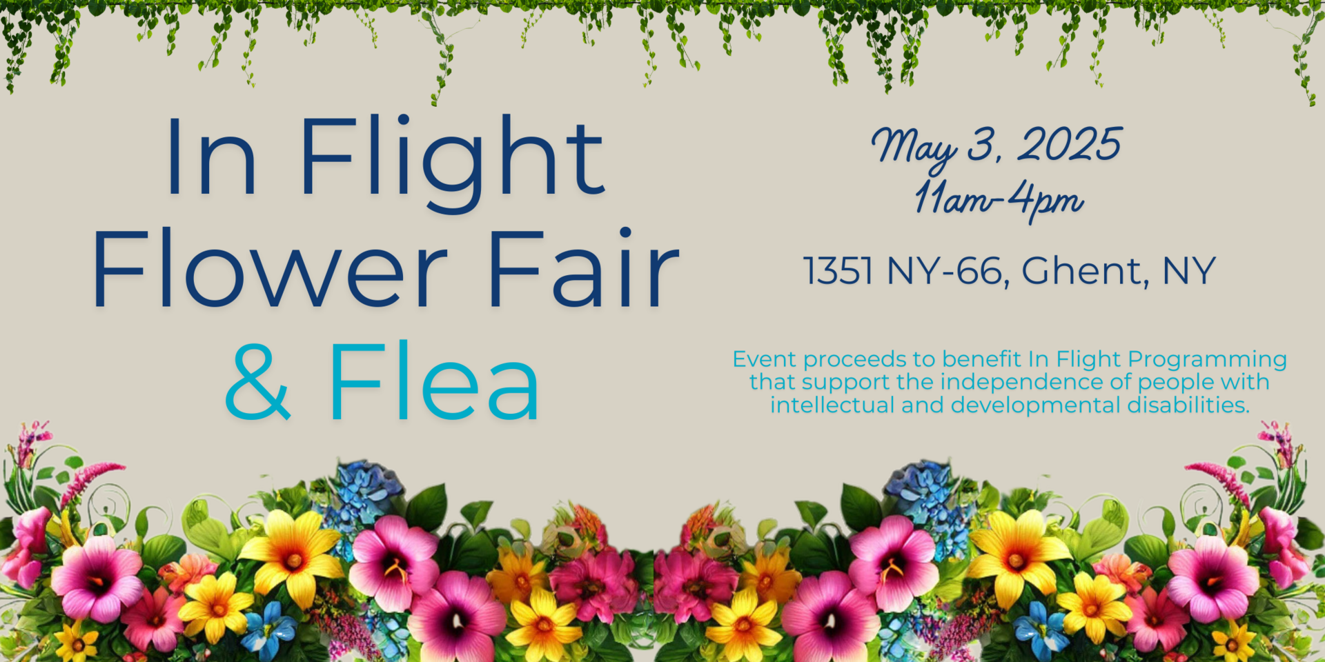 In Flight's Flower Fair & Flea