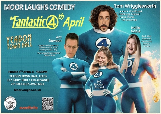 Comedy at Yeadon Town Hall, Leeds Wharfedale Observer Events