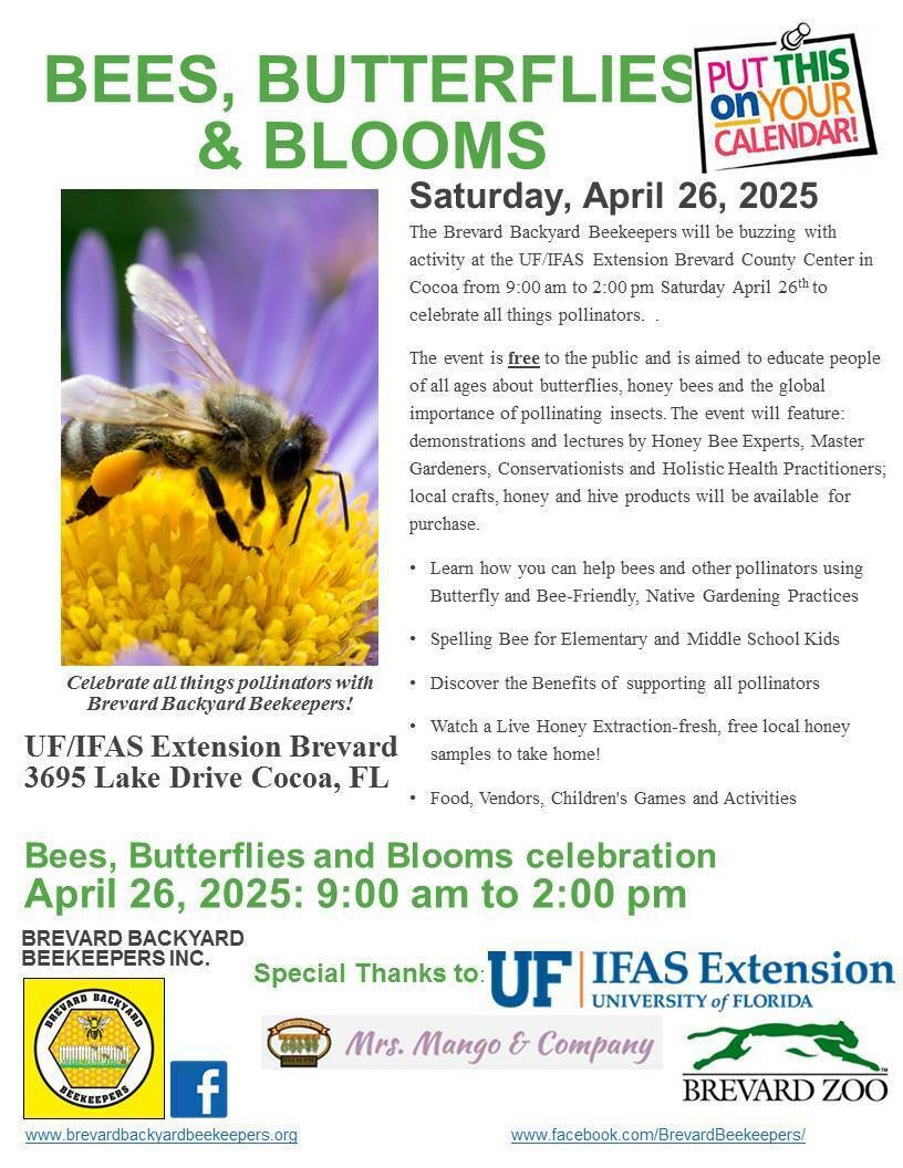 Bees Butterflies and Blooms Festival