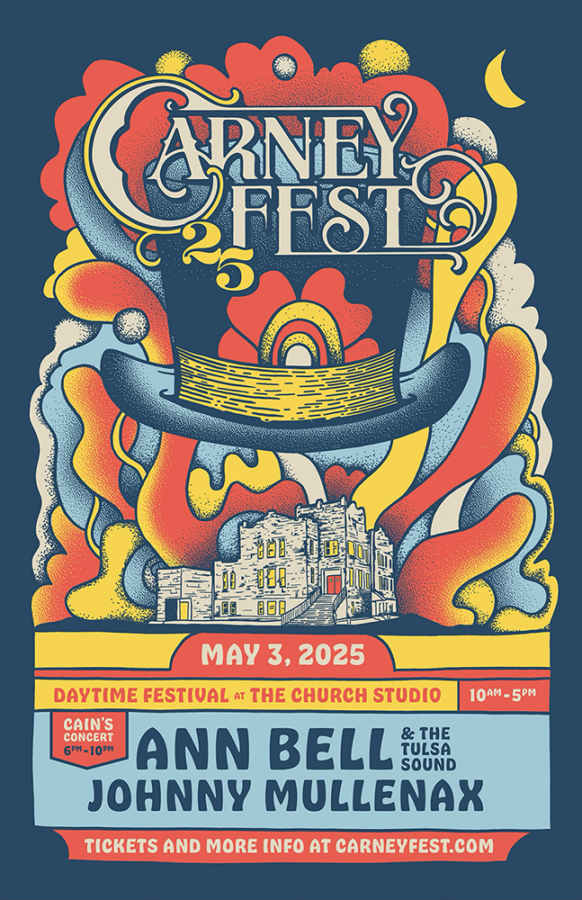 Carney Fest at The Church Studio 10a-5p and Cain's Ballroom 6p-11p, May 3rd for LIVE LOCAL MUSIC!
