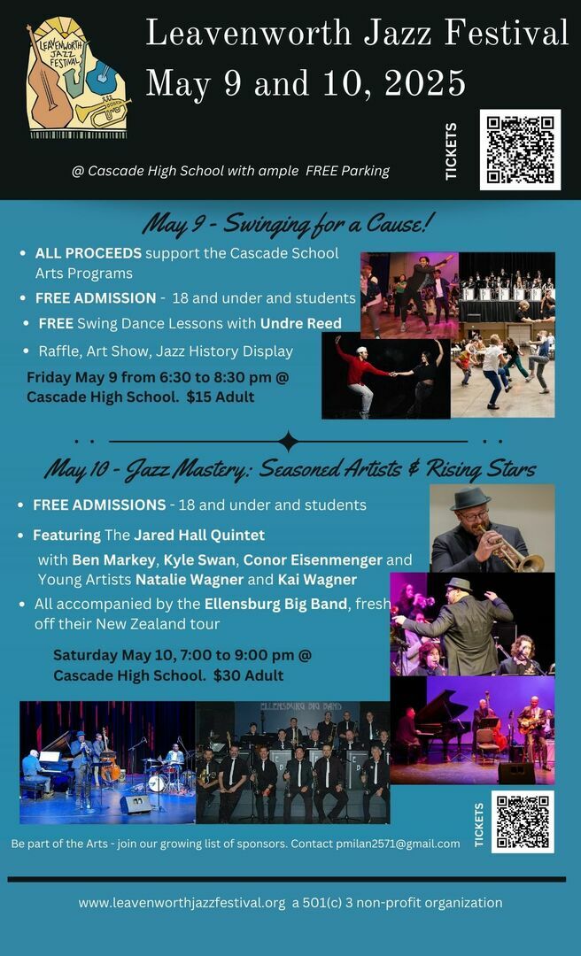 Leavenworth Jazz Festival - Swinging For A Cause! & Artistry In Jazz! - Leavenworth Jazz Festival - Swinging For A Cause! & Artistry In Jazz!