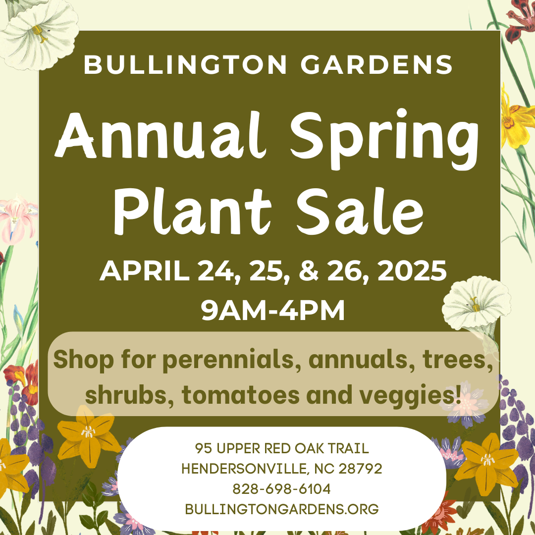 Bullington Gardens Annual Spring Plant Sale - Bullington Gardens Annual Spring Plant Sale