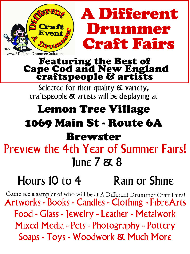 A Different Drummer Mini Craft Fair~ June 7 & 8 Lemon Tree Village - A Different Drummer Mini Craft Fair~ June 7 & 8 Lemon Tree Village