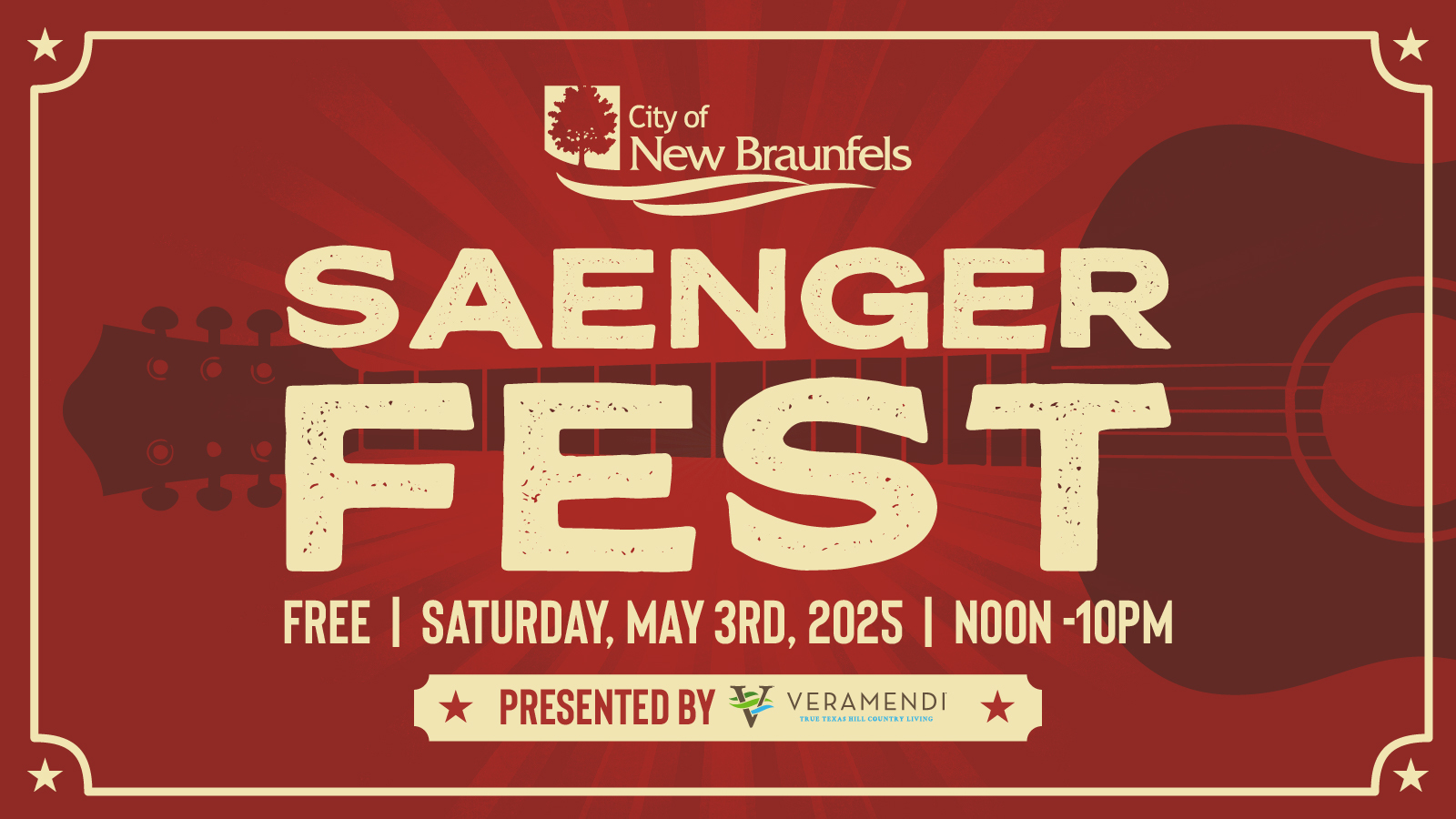 Saengerfest New Braunfels - May 3,2025 — Live Music, Local Shopping, Free Family Fun! - Saengerfest New Braunfels - May 3,2025 — Live Music, Local Shopping, Free Family Fun!