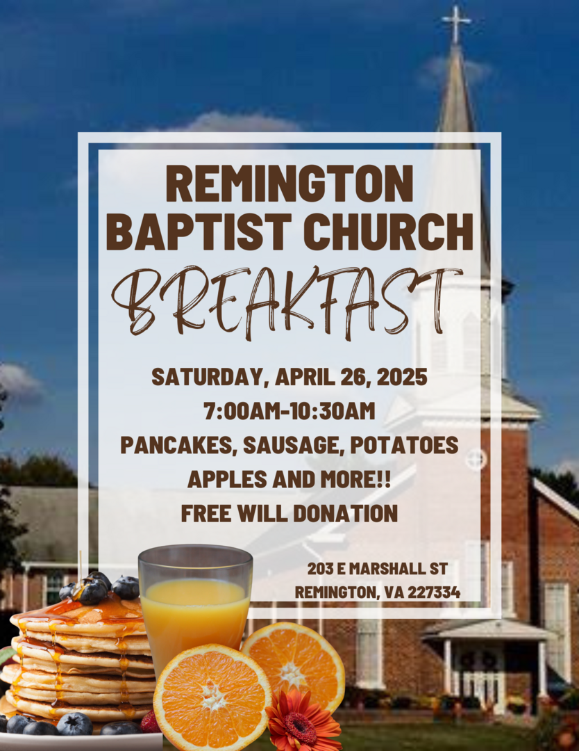Remington Baptist Church Community Breakfast