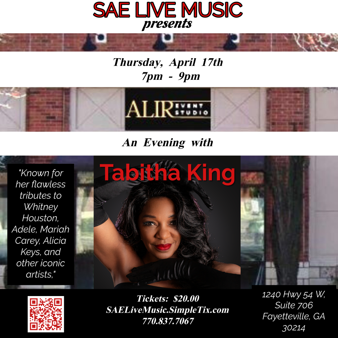 SAE Live Music Premiere Fayetteville Event: An Evening with Tabitha King! - SAE Live Music Premiere Fayetteville Event: An Evening with Tabitha King!