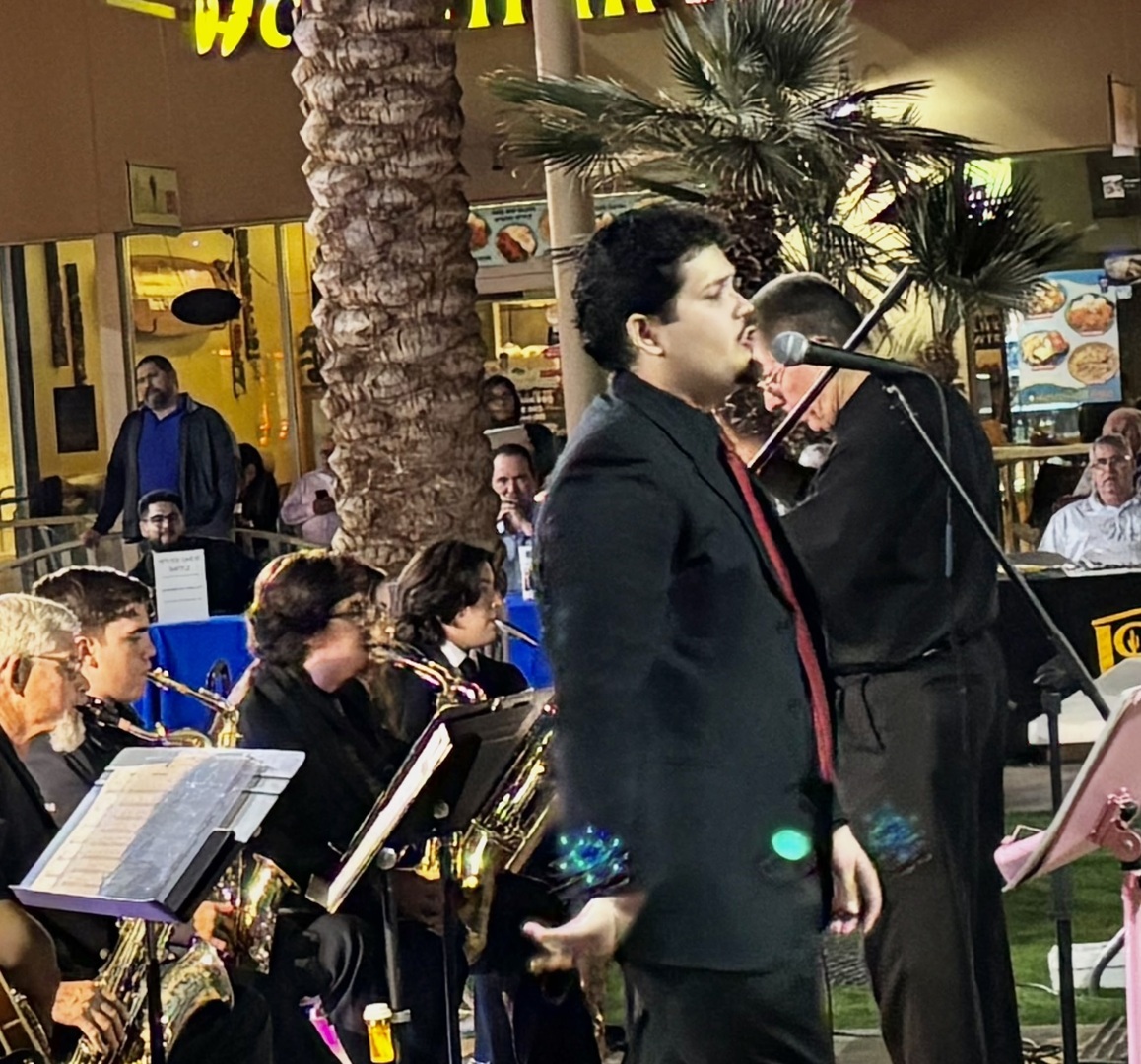 Charles Shepherd with YumaJazz at Lutes Casino