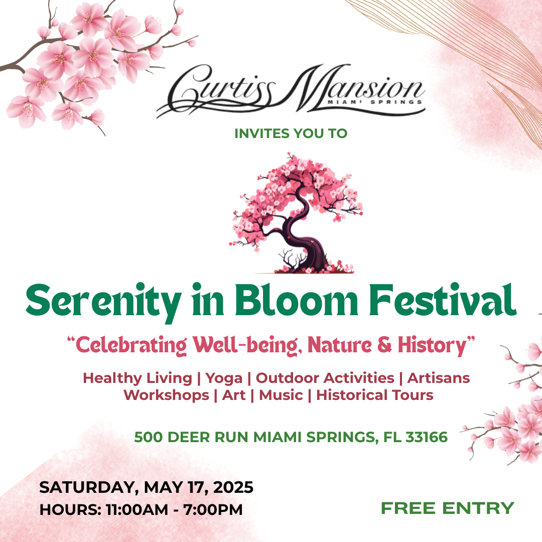 Serenity In Bloom Festival 2025 at The Curtiss Mansion