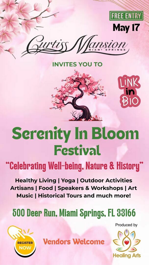 Serenity In Bloom Festival 2025 at The Curtiss Mansion - Serenity In Bloom Festival 2025 at The Curtiss Mansion