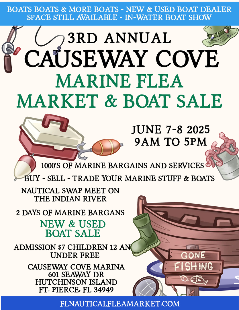 3rd Annual Causeway Cove Marine Flea Market & Boat Sale