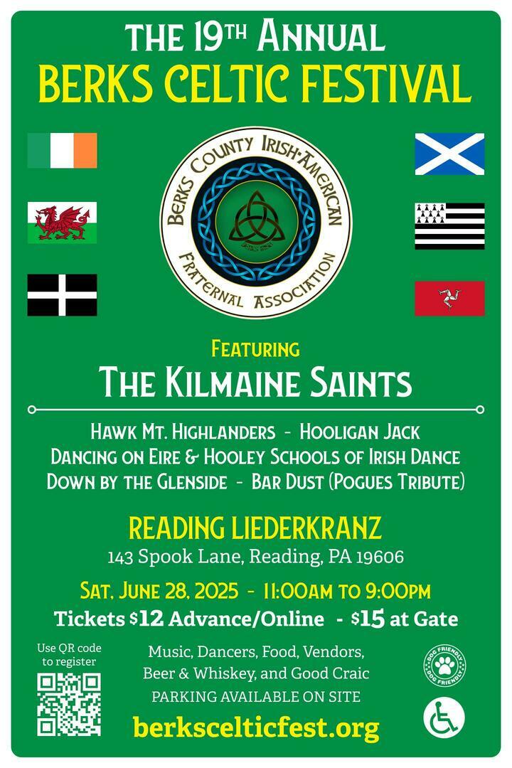 19th Annual Berks Celtic Festival - 19th Annual Berks Celtic Festival